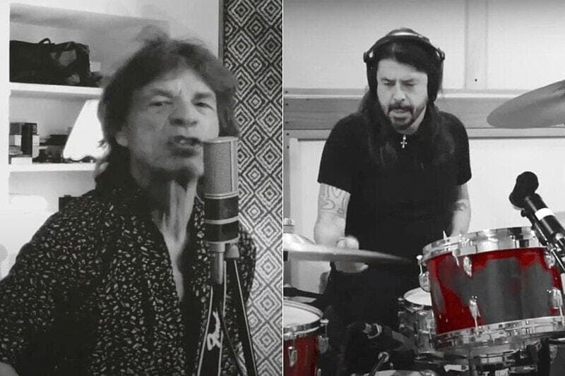 Eazy Sleazy Dave Grohl Mick Jagger The Fuzzy Hound Music Blog
