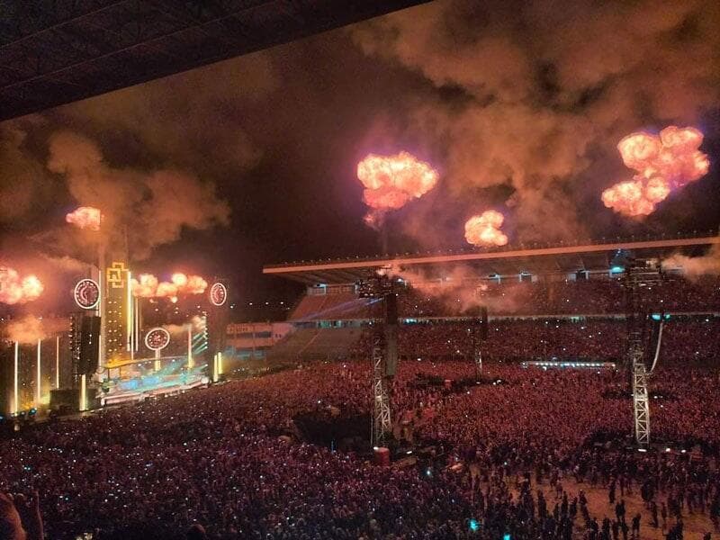 Rammstein Padova Fuzzy Hound The Music Blog