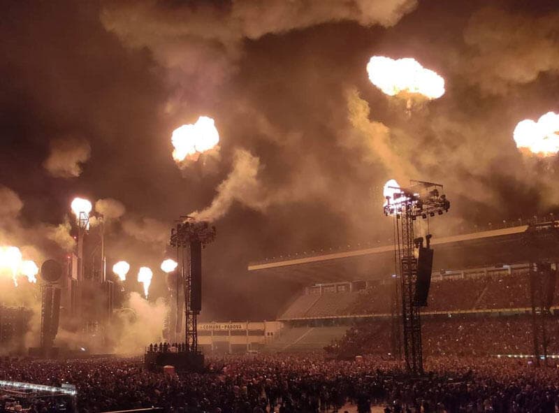 Rammstein Padova Fuzzy Hound The Music Blog