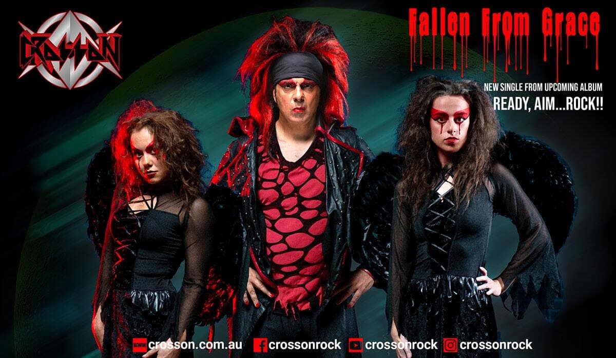 Crosson Fallen From Grace Fuzzy Hound The Music Blog