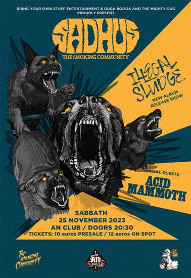 Sadhus Acid Mammoth An Club Fuzzy Hound The Music Blog
