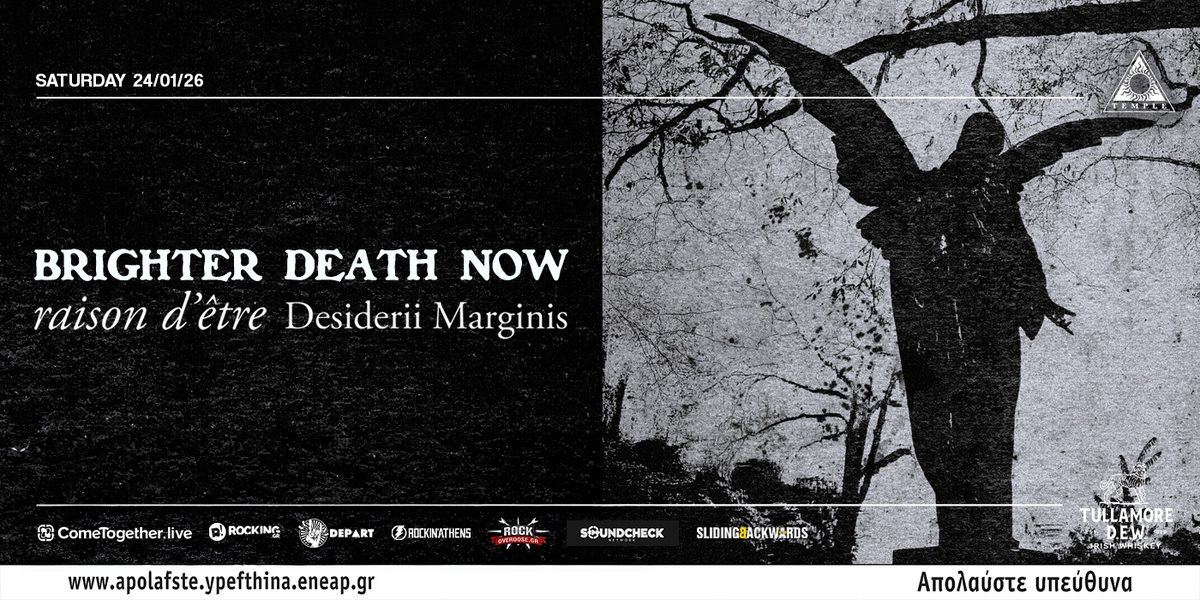 Brighter Death Now Raison d’être Desiderii Marginis Fuzzy Hound The Music Blog